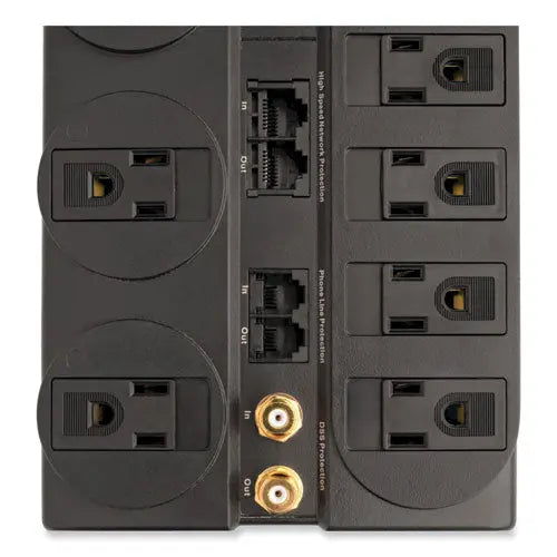 EATON EATON Protect It! Surge Suppressor, 8 AC Outlets, 10 ft Cord, 3,240 J, Black - TLP810NET