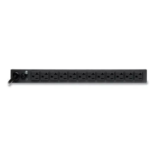 EATON EATON Single-Phase Basic PDU, 13 Outlets, 15 ft Cord, Black - PDU1220