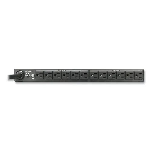 EATON EATON Single-Phase Basic PDU, 24 Outlets, 15 ft Cord, Black - PDU2430