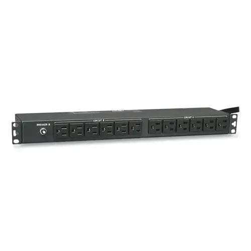 EATON EATON Single-Phase Basic PDU, 24 Outlets, 15 ft Cord, Black - PDU2430