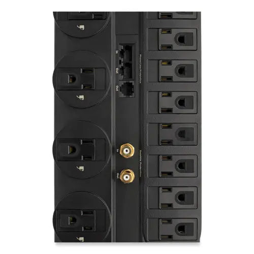 EATON EATON SURGE,12 OUTLET,8 FT,BK - TLP1208SAT