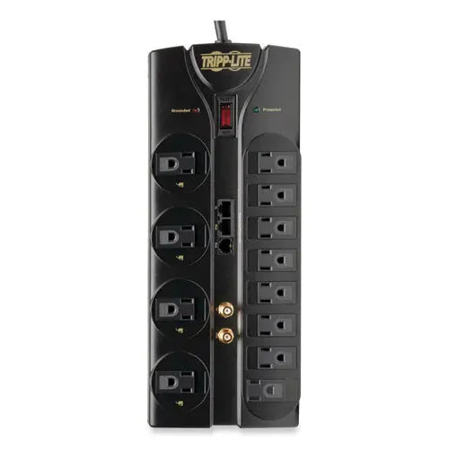 EATON EATON SURGE,12 OUTLET,8 FT,BK - TLP1208SAT