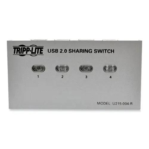 EATON EATON USB 2.0 Printer/Peripheral Sharing Switch, 4 Ports - U215-004-R