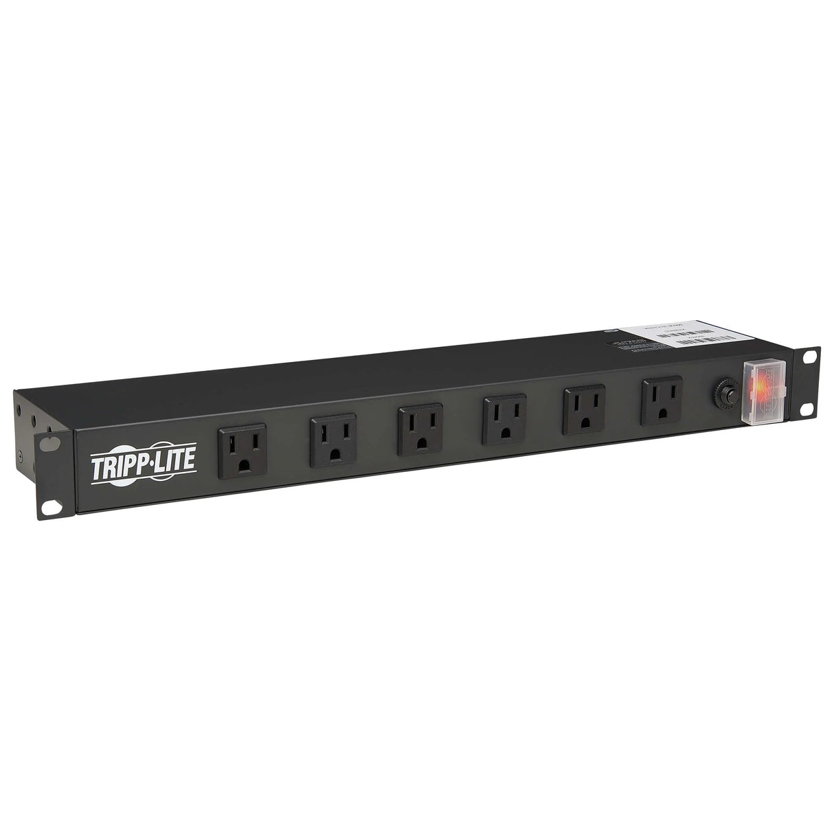 EATON Networking And Video Conferencing/Headset and Speaker/Accessories Tripp Lite 12-Outlet 1U Rackmount Power Strip (120V, 15A) 15 ft. (4.57 m) Cord - RS1215-RA