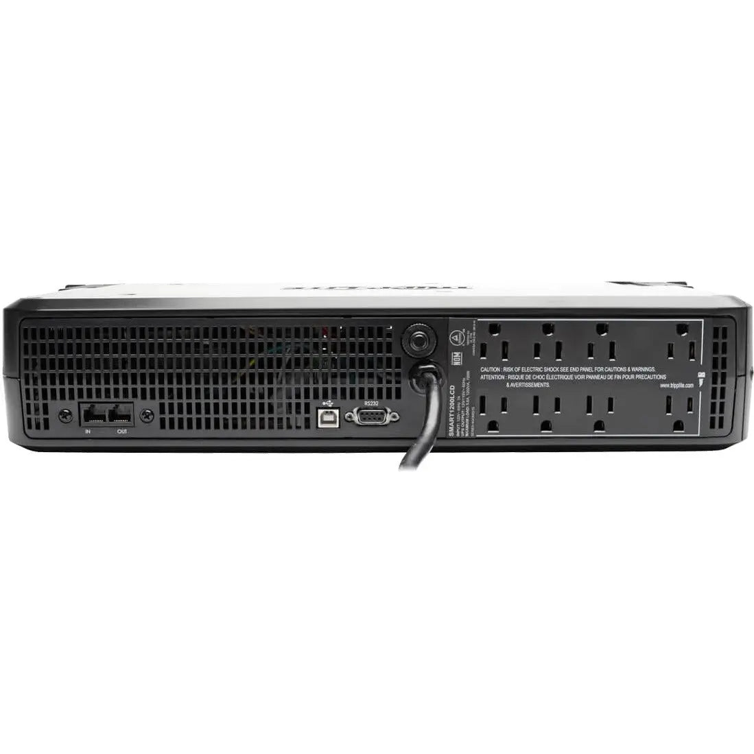 EATON Printers/Printer Accessories Tripp Lite SmartPro LCD 120V 1.5kVA 900W Line-Interactive UPS, 2U Rack/Tower, LCD Display, USB, DB9 - SMART1500LCD