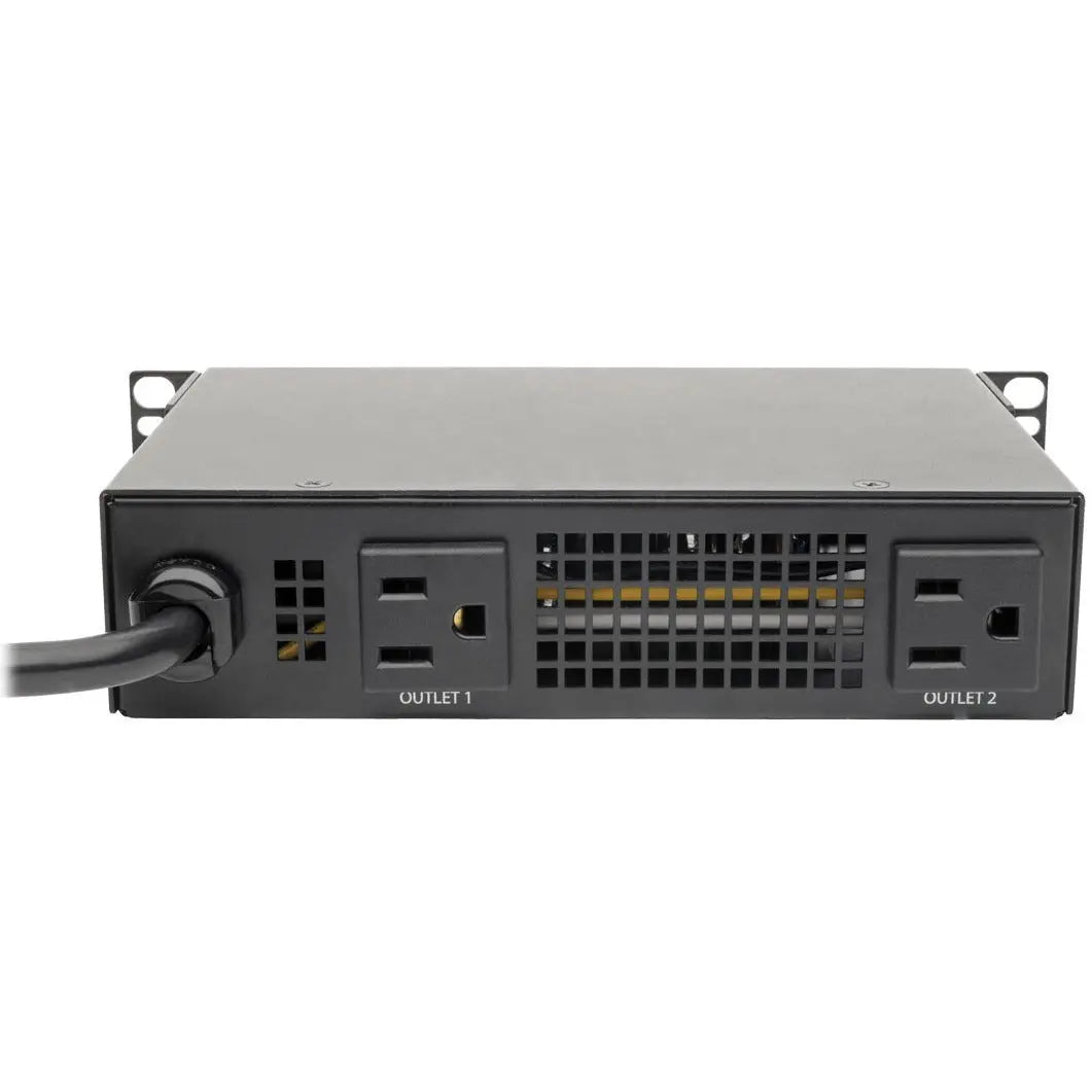 EATON Tripp Lite 1.4kW 100/120/127V Single-Phase Switched Mini PDU - LX Platform - Switched - NEMA 5-15P - 2 x NEMA 5-15R - 120 V AC - 0U - Vertical - Under-counter Mount - Rack-mountable, Wall-mountable - ... - PDU15NETLX