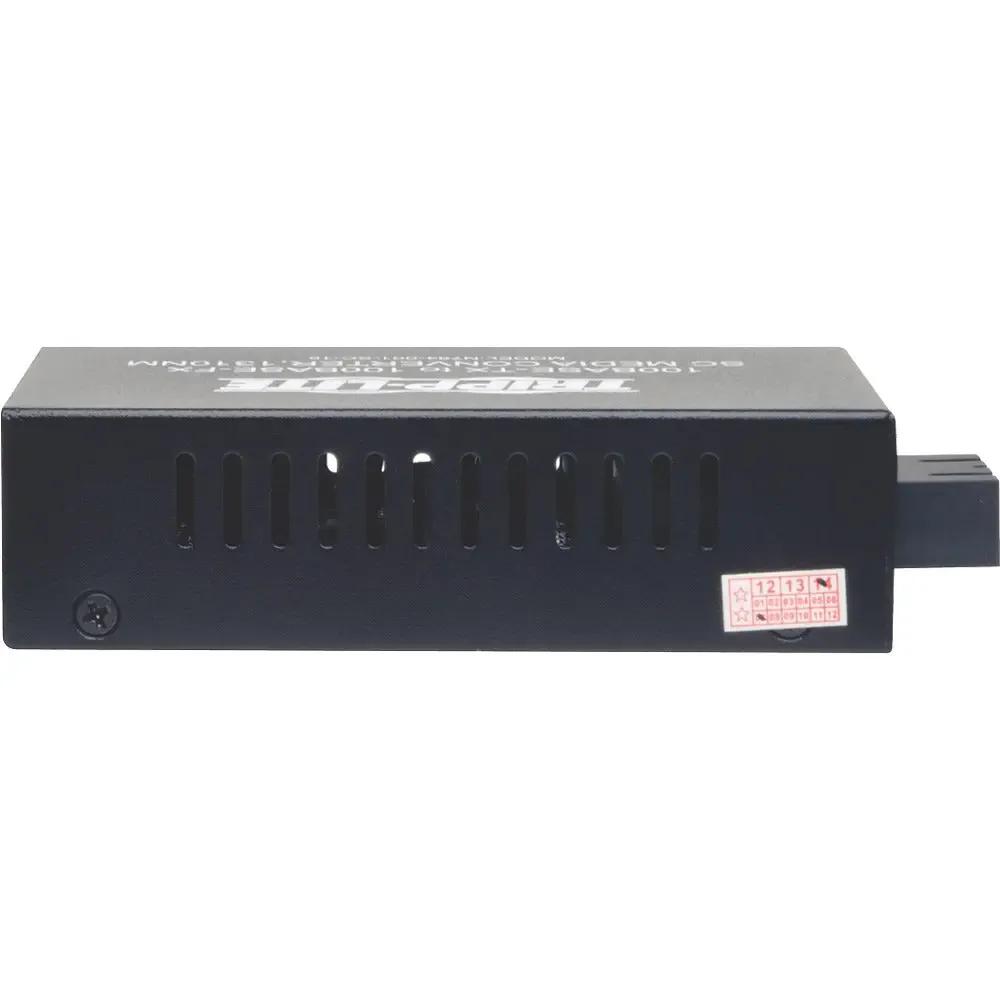 EATON Tripp Lite 10/100 UTP to Singlemode Fiber Media Converter RJ45 / SC 15km 1310nm - 1 x Network (RJ-45) - 10/100Base-TX, 1000Base-FX - Desktop - N784-001-SC-15
