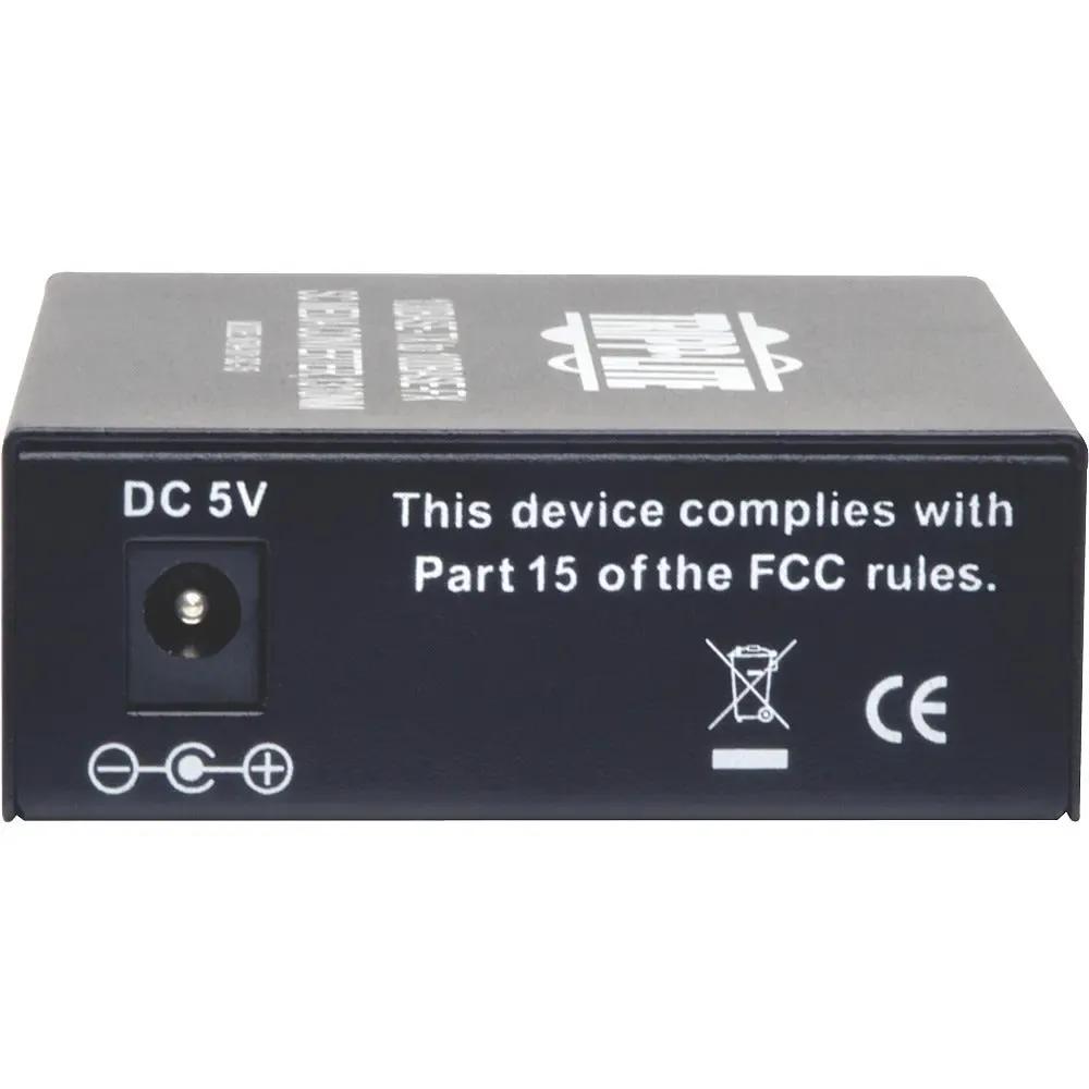 EATON Tripp Lite 10/100 UTP to Singlemode Fiber Media Converter RJ45 / SC 15km 1310nm - 1 x Network (RJ-45) - 10/100Base-TX, 1000Base-FX - Desktop - N784-001-SC-15