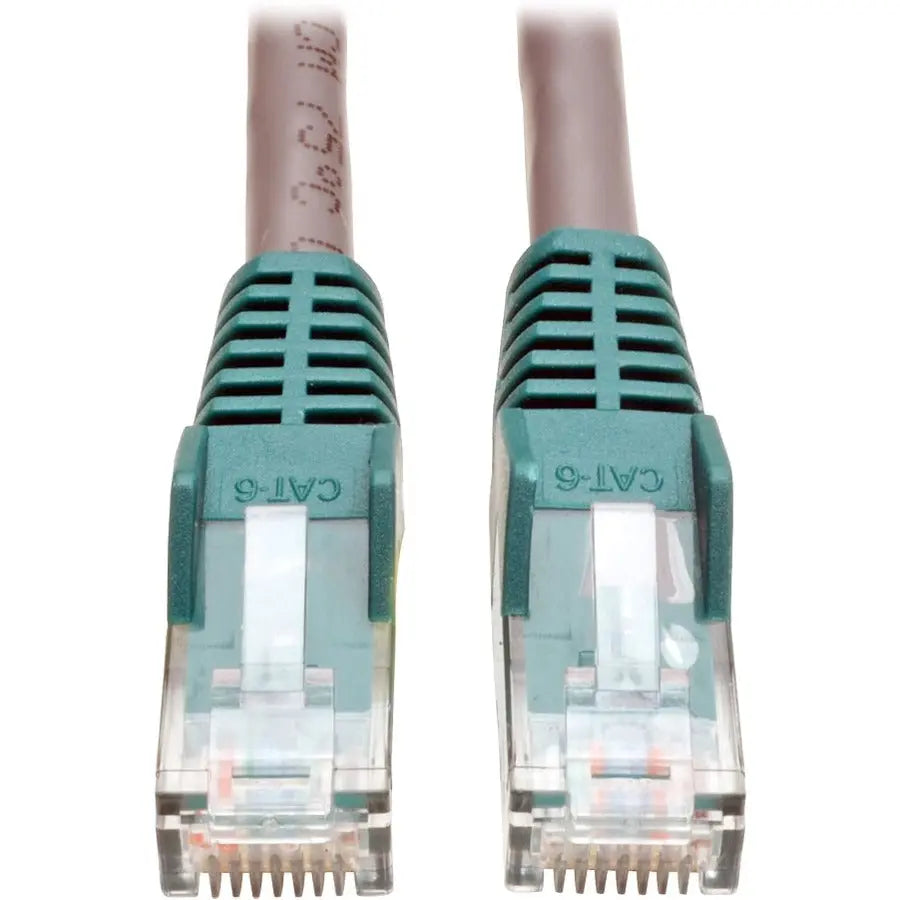 EATON Tripp Lite 10ft Cat6 Gigabit Crossover Molded Patch Cable RJ45 M/M Gray 10' - Male - 10ft - N210-010-GY