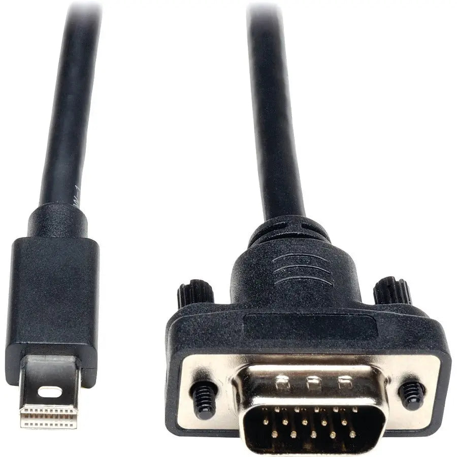 EATON Tripp Lite 10ft Mini DisplayPort to VGA Adapter Active Converter mDP to VGA 1920 x 1200 DPort 1.2 M/M - DisplayPort/VGA for Video Device, Projector, TV, Graphics Card, Monitor - 10 ft - 1 x HD-15 Male - P586-010-VGA-V2