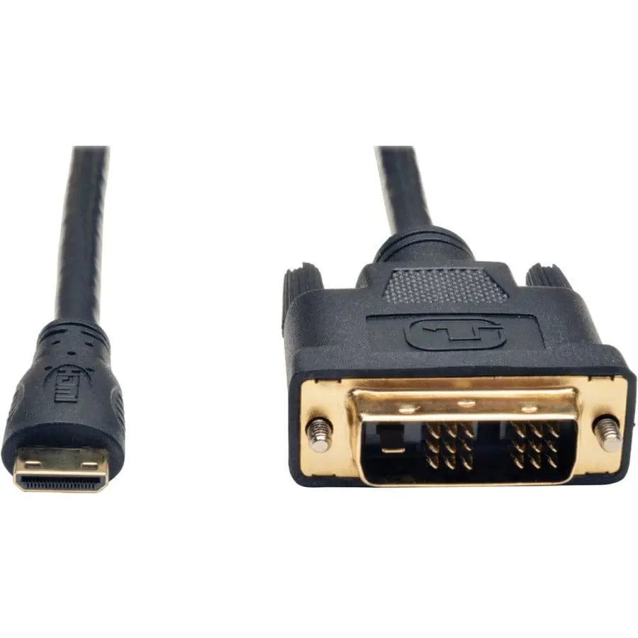 EATON Tripp Lite 10ft Mini HDMI to DVI-D Digital Monitor Adapter Video Converter Cable M/M 10' - HDMI/DVI for Video Device, Camcorder, Digital Camera, Monitor - 10 ft - 1 x Mini HDMI Male Digital Audio/Vide... - P566-010-MINI