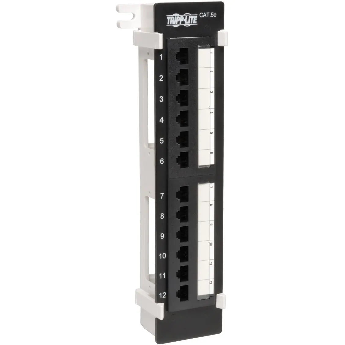 EATON Tripp Lite 12-Port Cat5e Cat5 Wall Mount Patch Panel 568B 110 Punch TAA GSA - 568B, RJ45 Ethernet" - N050-012