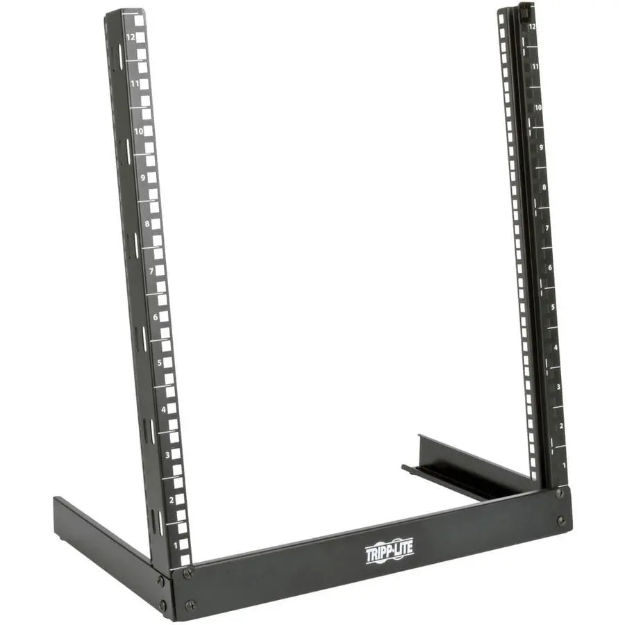 EATON Tripp Lite 12U 2 Post Open Frame Desktop Rack Server Cabinet Free Standing - For LAN Switch, Patch Panel, A/V Equipment - 12U Rack Height x 19" Rack Width x 36" Rack Depth - Floor Standing, Tabletop - - SR2POST12