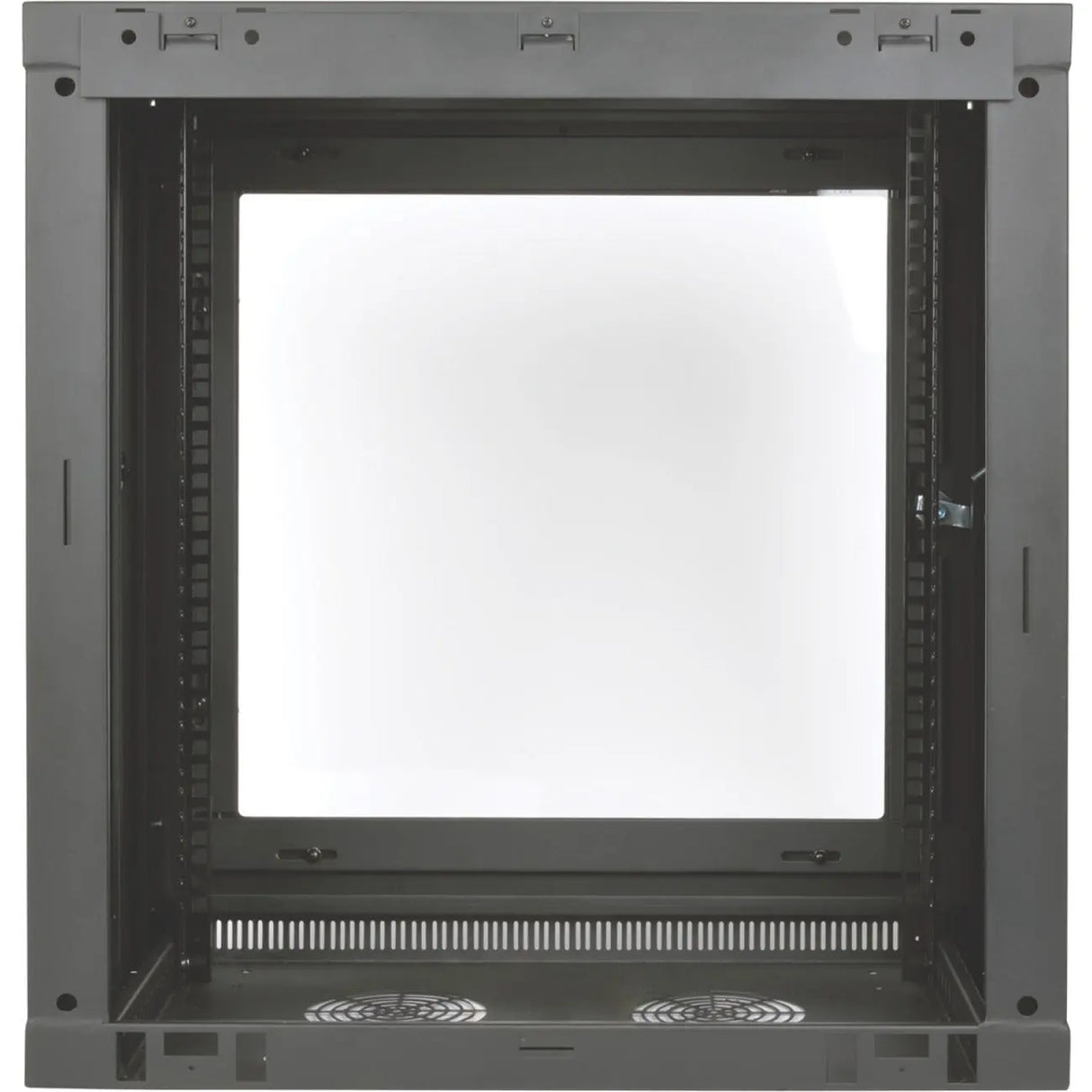 EATON Tripp Lite 12U Wall Mount Rack Enclosure Server Cabinet 13" Depth w Acrylic Window - For LAN Switch, Patch Panel - 12U Rack Height19" Rack Depth - Wall Mountable, Floor Standing - Black - Steel, Acryl - SRW12U13G