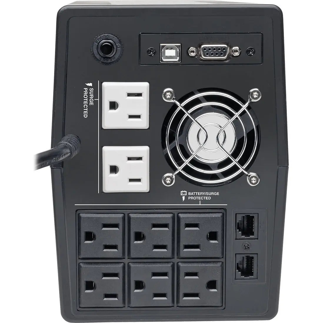 EATON Tripp Lite 1440VA 1200W UPS Smart Tower Battery Back Up Desktop AVR USB LCD - Tower - AVR - 8 Hour Recharge - 2 Minute Stand-by - 120 V AC Input - 120 V AC, 115 V AC, 110 V AC Output - 8 x NEMA 5-15R - SMART1500TSU