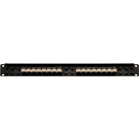 EATON Tripp Lite 16-Port Fiber Patch Panel 62.5/125 or 50/125 LC/LC 1URM - 16 x LC - N490-016-LCLC