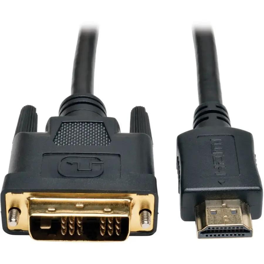 EATON Tripp Lite 16ft HDMI to DVI-D Digital Monitor Adapter Video Converter Cable M/M 16' - (HDMI to DVI-D M/M) 16-ft. - P566-016