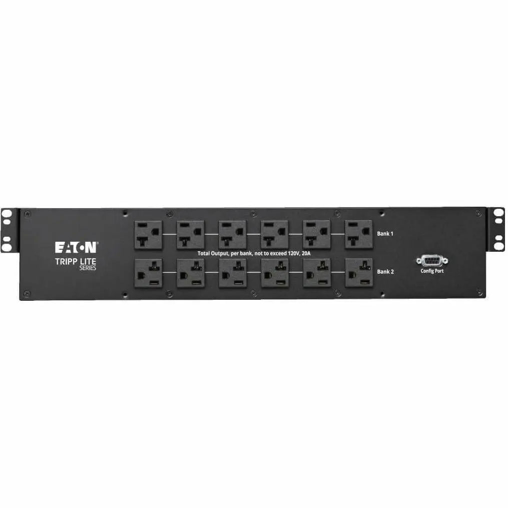 EATON Tripp Lite 2.9kW 120V Single-Phase ATS/Monitored PDU - 24 5-15/20R & 1 L5-30R Outlets, Dual L5-30P Inputs, 10 ft. Cords, 2U, TAA - Monitored - NEMA L5-30P - 24 x NEMA 5-15/20R, 1 x NEMA L5-30R - 120 V - PDUMNH30AT2