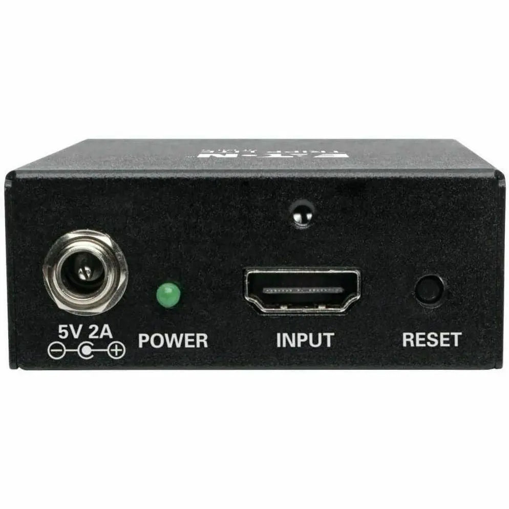 EATON Tripp Lite 2-Port 3D 4K HDMI Splitter, HDMI 2.0, HDCP 2.2 UHD 4K @ 60Hz, HDR, TAA - 3840 × 2160 - 22.97 ft Maximum Operating Distance - HDMI In - HDMI Out - Metal - TAA Compliant - B118-002-UHD-2