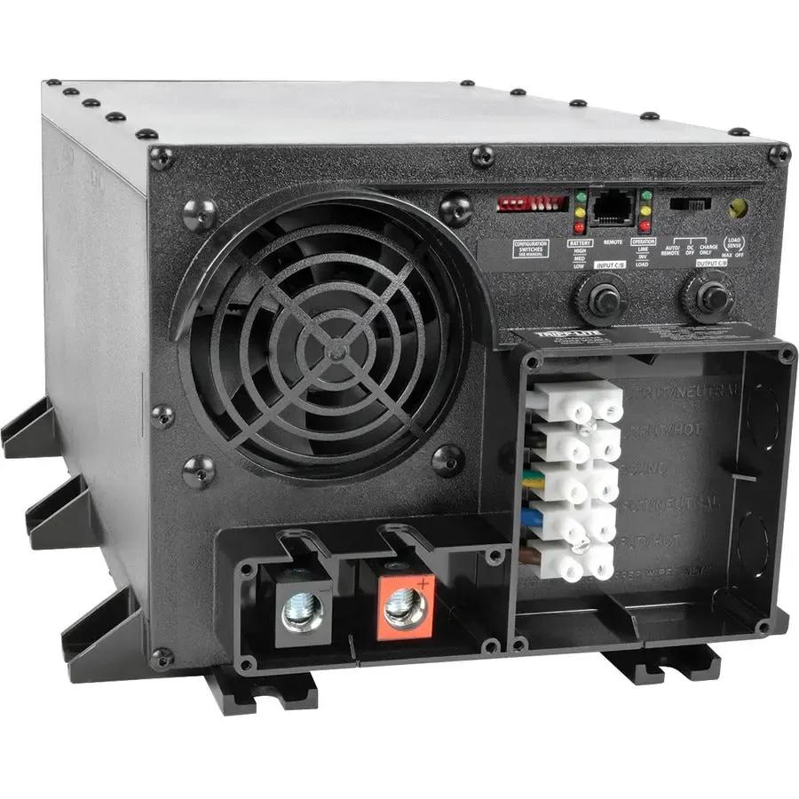 EATON Tripp Lite 2000W APS 12VDC 120V Inverter / Charger w/ Auto Transfer Switching ATS Hardwired - 12V DC - 120V AC - Continuous Power:2kW - APS2012