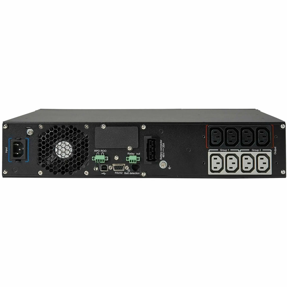 EATON Tripp Lite 208/230V 1000VA 900W Double-Conversion UPS - 6 Outlets, Extended Run, Card Slot, LCD, USB, DB9, 2U - 2U Rack-mountable - 4.10 Hour Recharge - 4.70 Minute Stand-by - 230 V AC Output - SUINT1000LCD2U