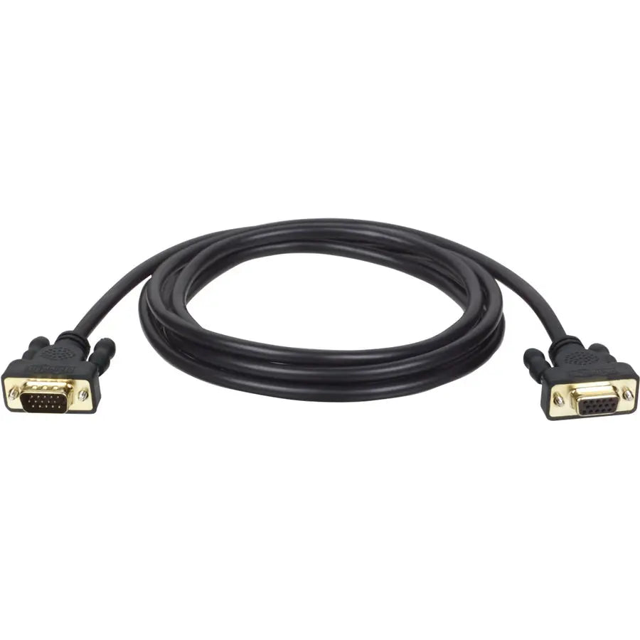EATON Tripp Lite 25ft VGA Monitor Extension Gold Cable Shielded HD15 M/F 25' - HD-15 Male - HD-15 Female - 25ft - P510-025