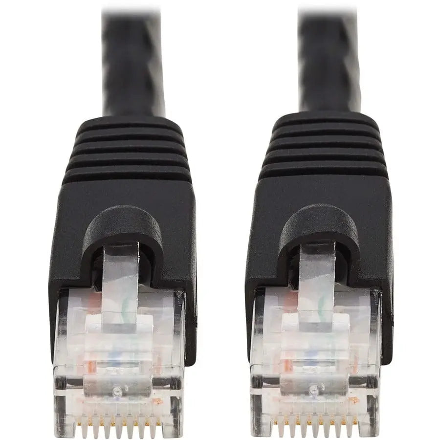 EATON Tripp Lite 3ft Augmented Cat6 Cat6a Snagless 10G Patch Cable RJ45 M/M Black 3' - 3 ft Category 6a Network Cable for Network Device - First End: 1 x RJ-45 Network - Male - Second End: 1 x RJ-45 Network... - N261-003-BK