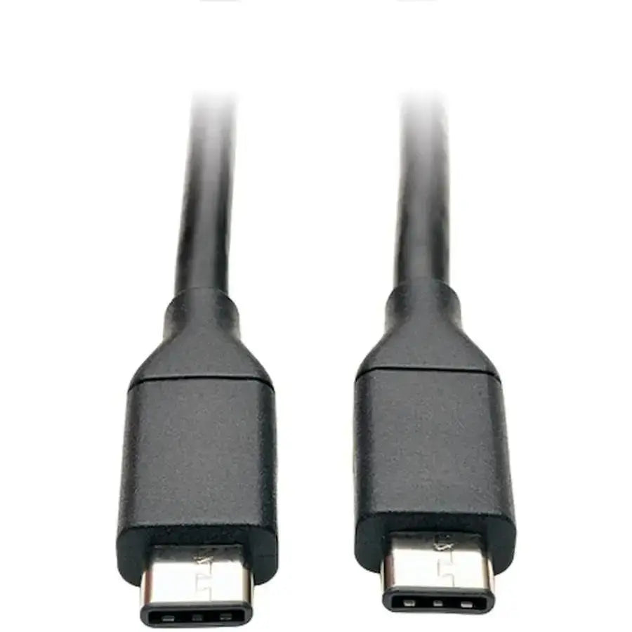 EATON Tripp Lite 3ft USB 3.1 Gen 1 Cable 5 Gbps USB Type-C to USB Type-C M/M 3' - USB for Chromebook, Smartphone, Tablet, Ultrabook - 640 MB/s - 3 ft - 1 x Type C Male USB - 1 x Type C Male USB - Nickel Pla - U420-003