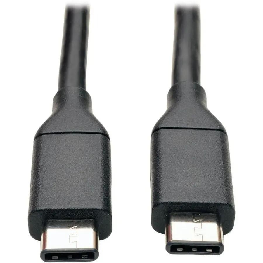 EATON Tripp Lite 3ft USB 3.1 Gen 2 USB-C Cable 10 Gbps M/M Fast Charging Devices - USB - 1.25 GB/s - 2.95 ft - 1 x Type C Male USB - 1 x Type C Male USB - Nickel Plated, Gold-plated Contacts - Shielding - B... - U420-003-G2