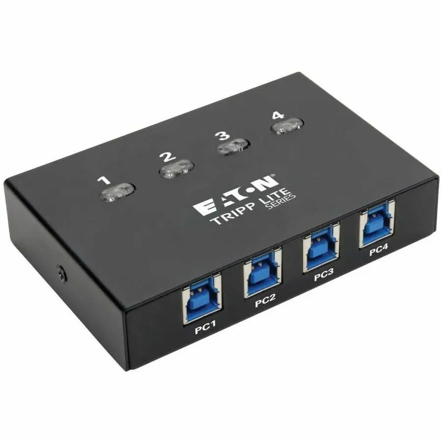EATON Tripp Lite 4-Port 2 to 1 USB 3.0 Peripheral Sharing Switch SuperSpeed - USB - External - 4 USB Port(s) - 4 USB 3.0 Port(s) - U359-004