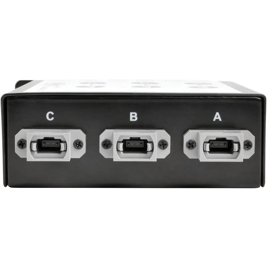 Tripp Lite 40Gb-10Gb Breakout Cassette x3 8-Fiber OM4 MTP/MPO to x12 Dup LC - 15 Port(s) - 12 x LC Port(s) - 3 x MT Port(s) - N484-3M8-LC12 EATON