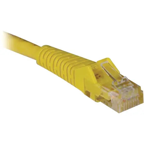 EATON Tripp Lite 4ft Cat6 Gigabit Snagless Molded Patch Cable RJ45 M/M Yellow 4' - Category 6 for Network Device - 4ft - 1 x RJ-45 Male Network - 1 x RJ-45 Male Network - Yellow - N201-004-YW