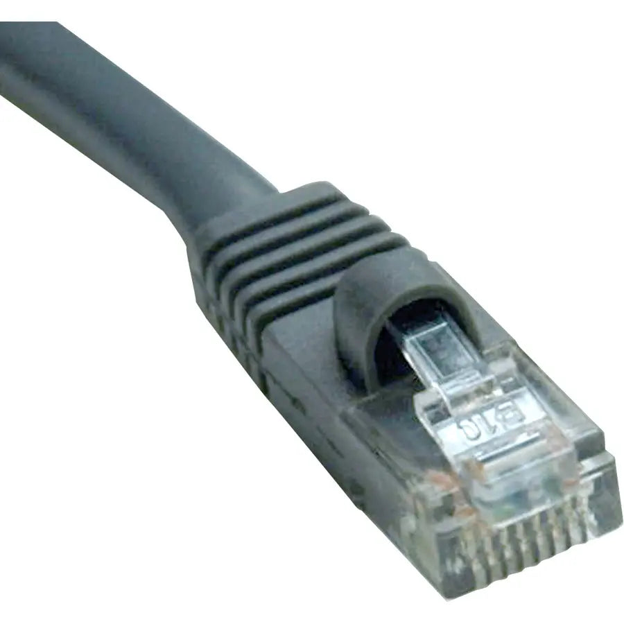 EATON Tripp Lite 50ft Cat5e / Cat5 350MHz Outdoor Molded Patch Cable RJ45 M/M Gray 50' - 50ft - 1 x RJ-45 Male - 1 x RJ-45 Male - Gray - N007-050-GY
