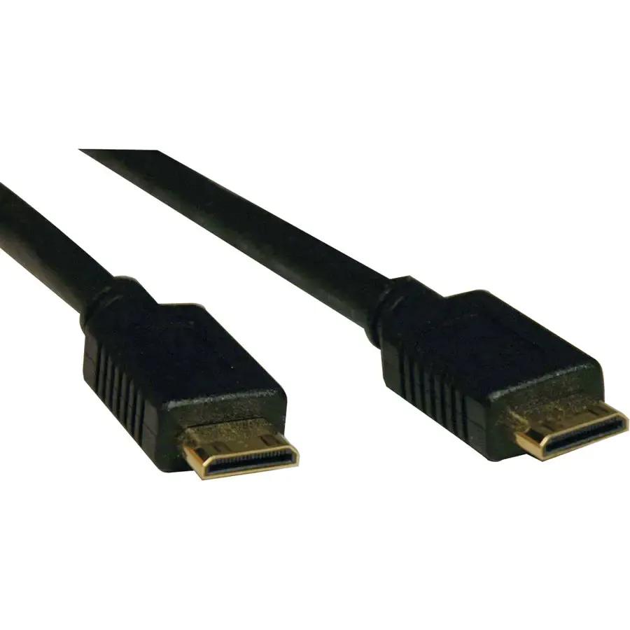 EATON Tripp Lite 6ft High Speed Mini-HDMI Cable Digital Video w/ Audio M/M 6' - Male Mini HDMI - Male Mini HDMI - 6ft - Black - P572-006