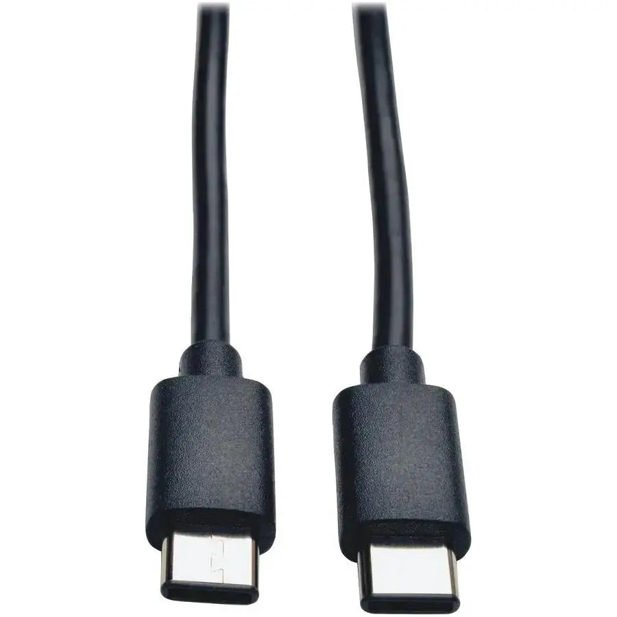 EATON Tripp Lite 6ft USB 2.0 Cable Hi-Speed USB Type-C USB-C to USB-C M/M - USB for Smartphone, Tablet, Ultrabook, Chromebook - 60 MB/s - 6 ft - 1 x Type C Male USB - 1 x Type C Male USB - Nickel Plated, Go - U040-006-C