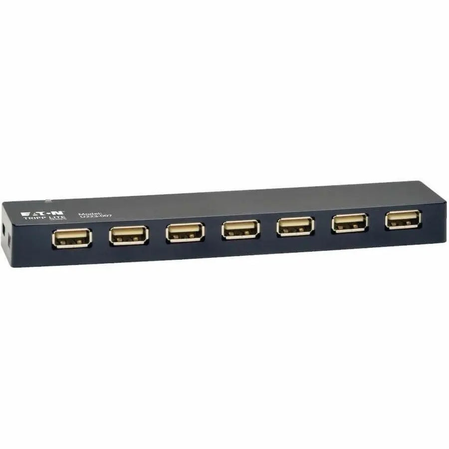 EATON Tripp Lite 7-Port USB 2.0 Mobile Hi-Speed Hub Notebook Laptop Bus Power AC - USB - External - 7 USB Port(s) - 7 USB 2.0 Port(s) - U223-007