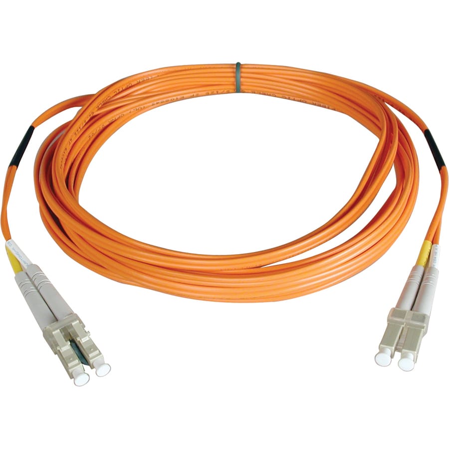 EATON Tripp Lite 7M Duplex Multimode 50/125 Fiber Optic Patch Cable LC/LC 23' 23ft 7 Meter - LC Male - LC Male - 22.97ft - Orange - N520-07M