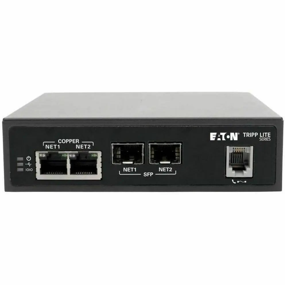 EATON Tripp Lite 8-Port Console Server Built-In Modem Dual GbE NIC Flash Dual SIM - Twisted Pair - 4 x Network (RJ-45) - 4 x USB - 8 x Serial Port - Network (RJ-11) - 1000Base-X - Gigabit Ethernet - Managem - B093-008-2E4U-M