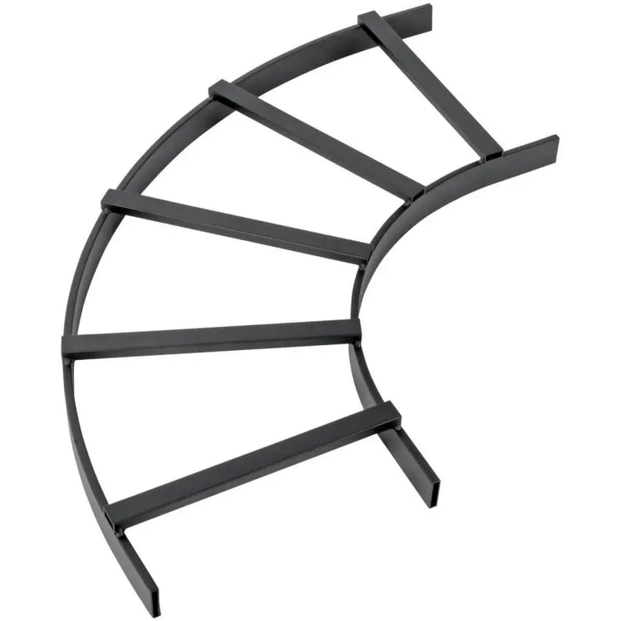 EATON Tripp Lite Cable Ladder Runway E-Bend - 90 Degrees, 12 in. Width - Cable Ladder Bend - Black - Steel - SRL90BEND12