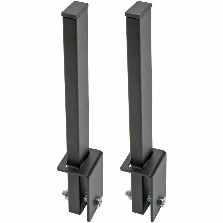 EATON Tripp Lite Cable Retaining Post 1.5in Wide Cable Runway Straight 90-Degree - Black - 2 Pack - Steel - SRLPOST