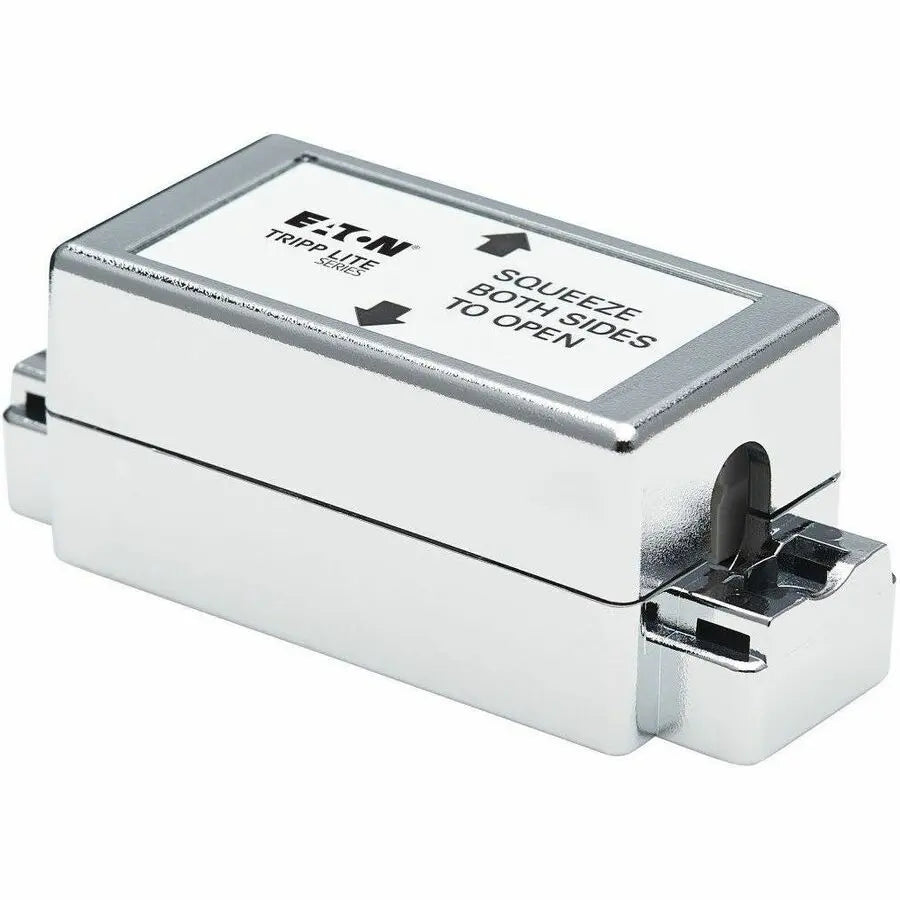 EATON Tripp Lite Cat5e/6 110 Style Punch Down Coupler Shielded Junction Box TAA - Silver - ABS Plastic - N237-001-SH