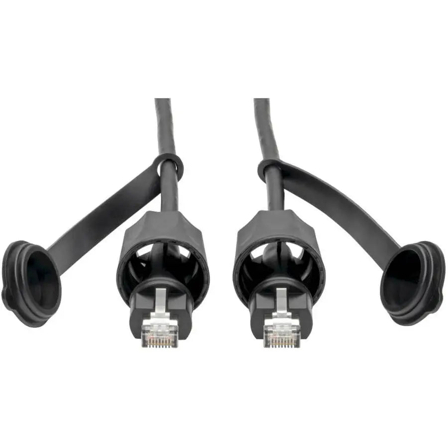 EATON Tripp Lite Cat5e/Cat6 STP Patch Cable RJ45 CMX Outdoor Industrial IP68 16ft - for Network Device - Patch Cable - 16 ft - 1 x RJ-45 Male Network - 1 x RJ-45 Male Network - Shielding - Black - TAA Compl... - N206-PC16-IND