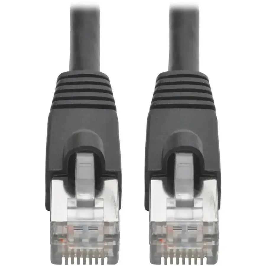 EATON Tripp Lite Cat6a Ethernet Cable 10G STP Snagless Shielded PoE M/M Black 6ft - 6 ft Category 6a Network Cable for Network Device, Switch, Hub, Patch Panel, Router, Modem, VoIP Device, Surveillance Came... - N262-006-BK