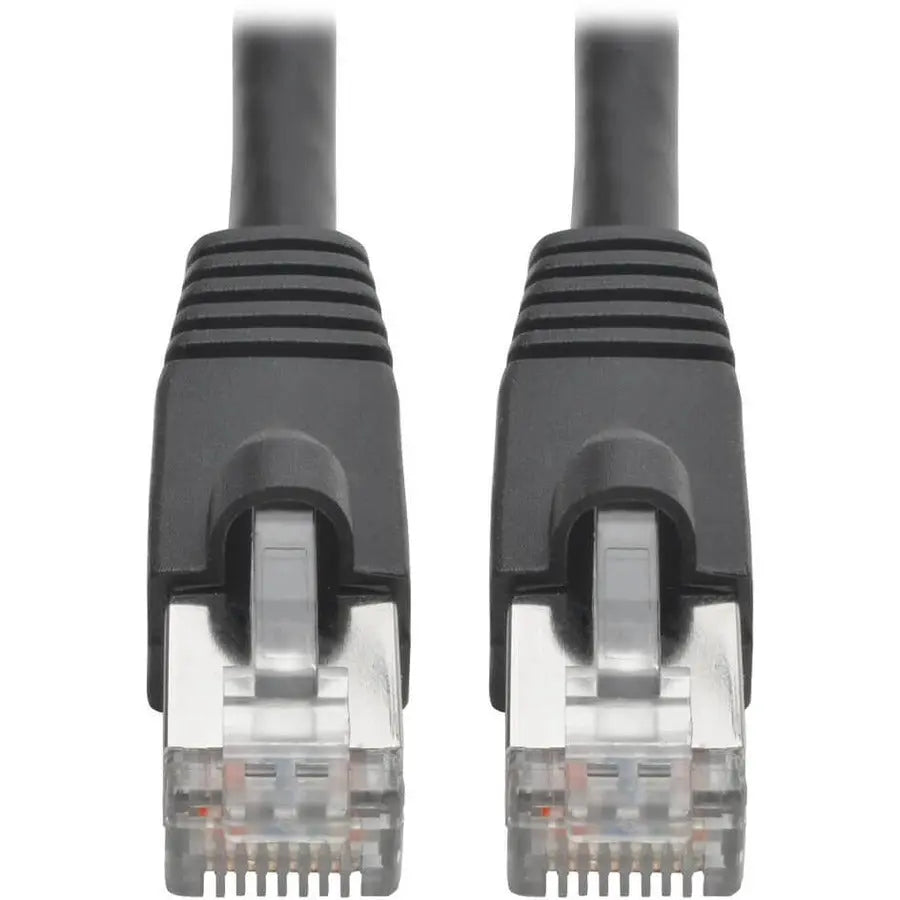 EATON Tripp Lite Cat6a Snagless Shielded STP Patch Cable 10G, PoE, Black M/M 14ft - Category 6a for Network Device, Switch, Modem, Router, Hub, Patch Panel, VoIP Device, Camera - 1.25 GB/s - Patch Cable - 1... - N262-014-BK