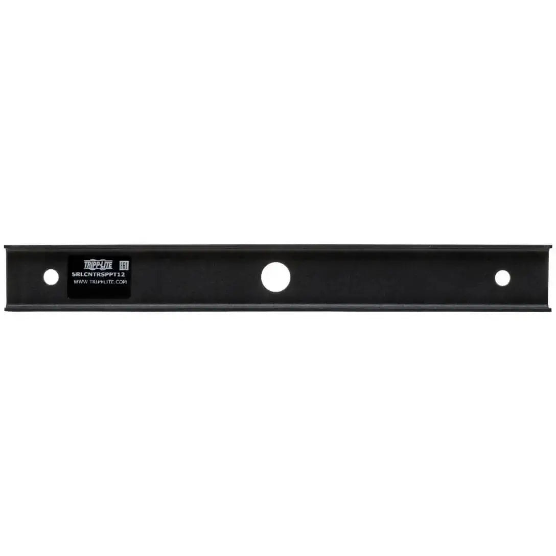 EATON Tripp Lite Ceiling Center Support Kit 12in Cable Runway Straight 90-Degree - Steel - Black - SRLCNTRSPPT12