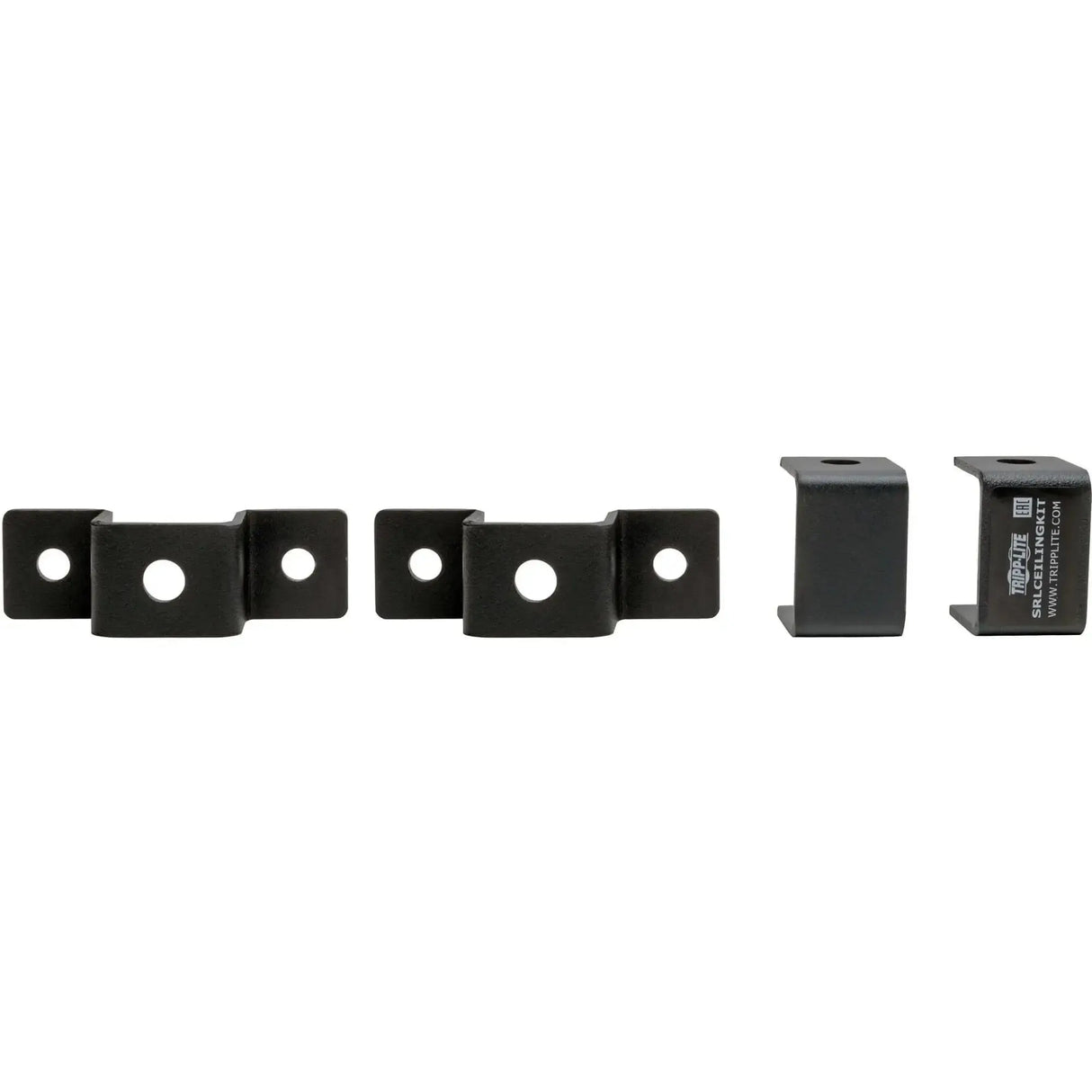 EATON Tripp Lite Ceiling Support Kit 12in 18in Cable Runway Straight 90-Degree - Black - SRLCEILINGKIT