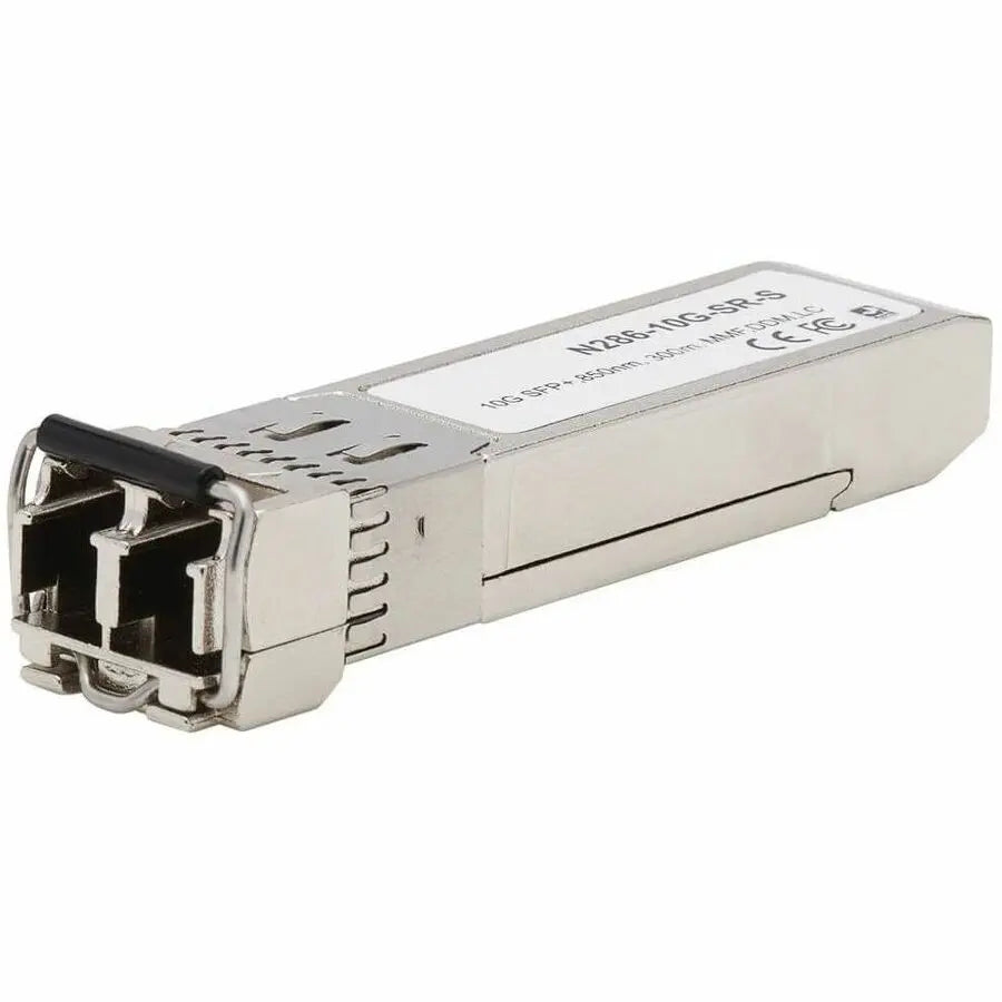 EATON Tripp Lite Cisco-Compatible SFP-10G-SR-S SFP+ Transceiver - 10GBase-SR, DDM, Multimode LC, 850 nm, 300M (984.25 ft.) - For Optical Network, Data Networking - 1 LC Female Duplex 10GBase-SR Network - Op... - N286-10G-SR-S
