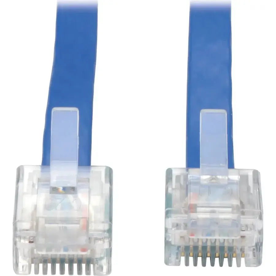 EATON Tripp Lite Cisco Console Replacement Rollover Cable RJ45 32AWG M/M 10' 10ft - RJ-45 for Network Device, Switch, Router, Server, Notebook - 10 ft - 1 x RJ-45 Male Network - 1 x RJ-45 Male Network - Blu... - N205-010-BL-FCR