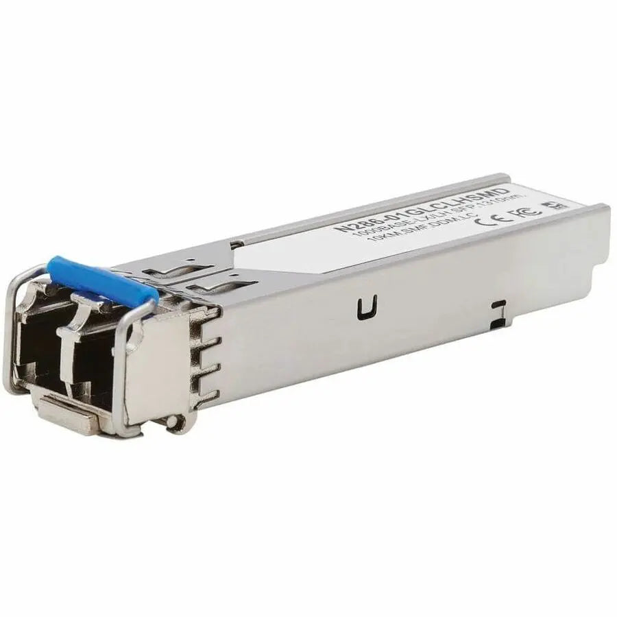 EATON Tripp Lite Cisco GLC-LH-SMD Compatible SFP Transceiver 10/100/1000 LX/LH LC - For Optical Network, Data Networking - 1 LC Female Duplex 1000Base-LX/LH Network - Optical Fiber Single-mode - Gigabit Eth... - N286-01GLCLHSMD