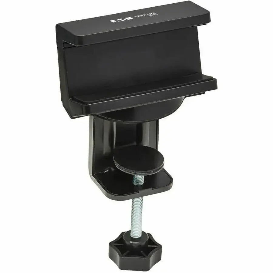EATON Tripp Lite Clamp-On Power Strip Holder - Clamp Mount for Power Strip/Surge Protector - Black - CLAMPUSBLK